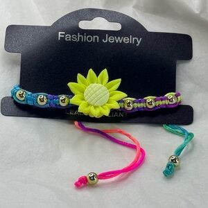 Fashion Jewelry Sunflower Friendship Bracelet